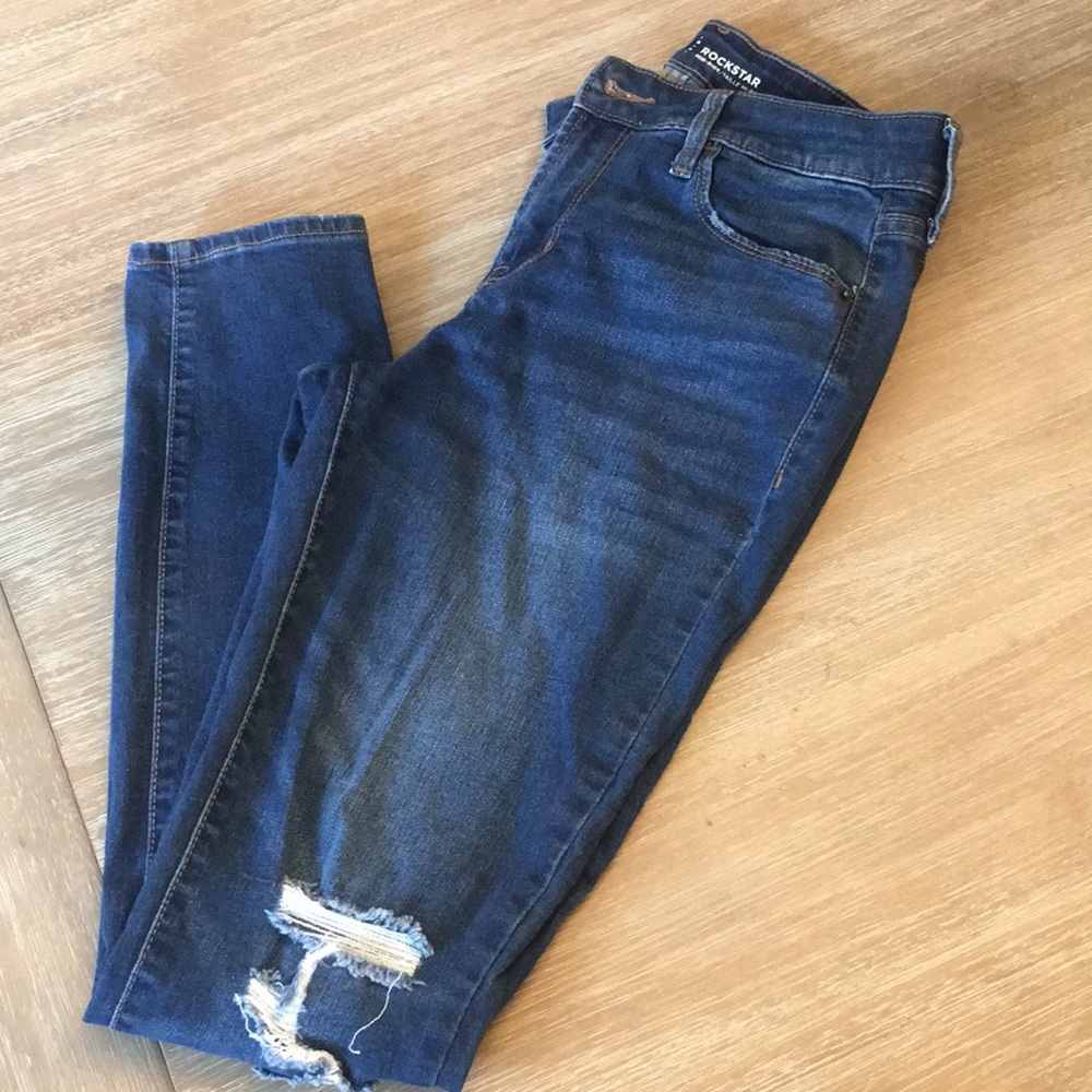 Old navy mid rise denim jeans